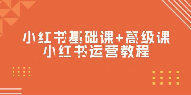 小红书基础课+高级课-小红书运营教程（53节视频课）-六道网创