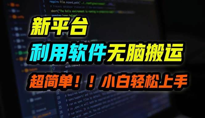 B站平台用软件无脑搬运，月赚10000+，小白也能轻松上手-六道网创