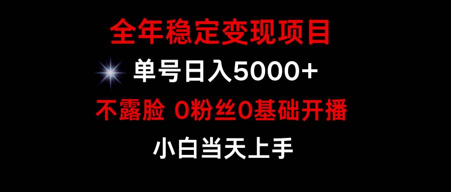 小游戏月入15w+，全年稳定变现项目，普通小白如何通过游戏直播改变命运-六道网创