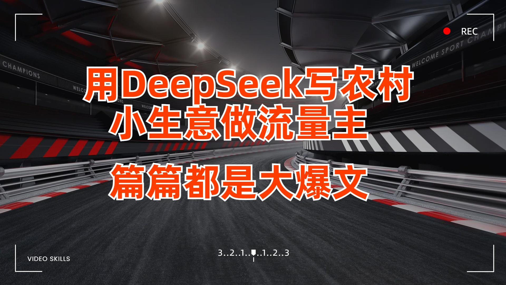 用DeepSeek写农村小生意做流量主，篇篇都是大爆文-六道网创