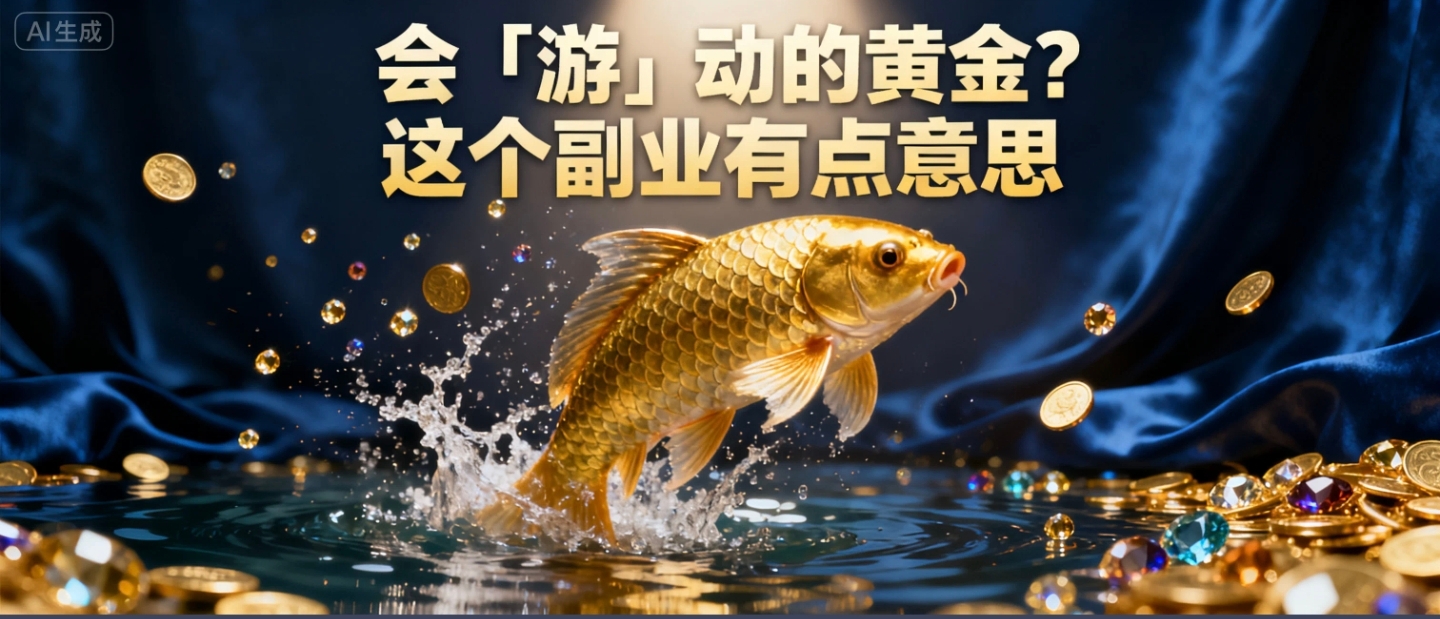 单号月销1.5W+！AI“凭空造鱼”带货新玩法，小白3分钟出一个爆款视频-六道网创